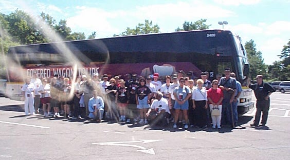 Our Tour Bus And The Blackhorse