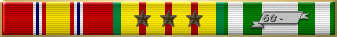 Vietnam Service and Campaign Ribbon
